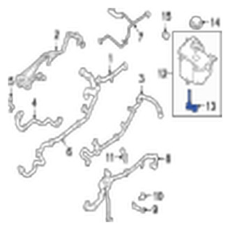 Jaguar OE - Engine Coolant Level Sensor