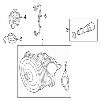 Jaguar OE - Cooling - Water Pump (5.0L)