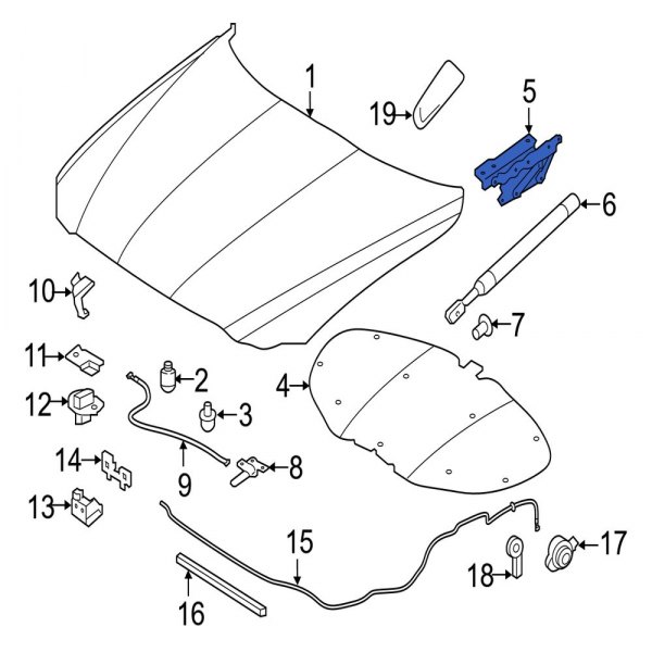 Hood Hinge