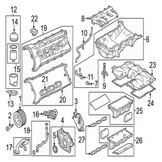 Jaguar OE - Engine Parts (Gas)