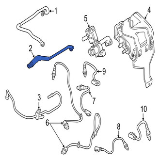 Jaguar OE - Evaporative Emissions System Lines