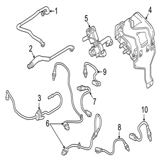 Jaguar OE - Emission System - Emission Components (5.0L)