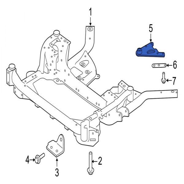 Suspension Subframe Reinforcement Bracket