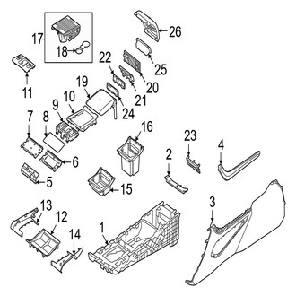 Jaguar OE - Console (Console & Components)