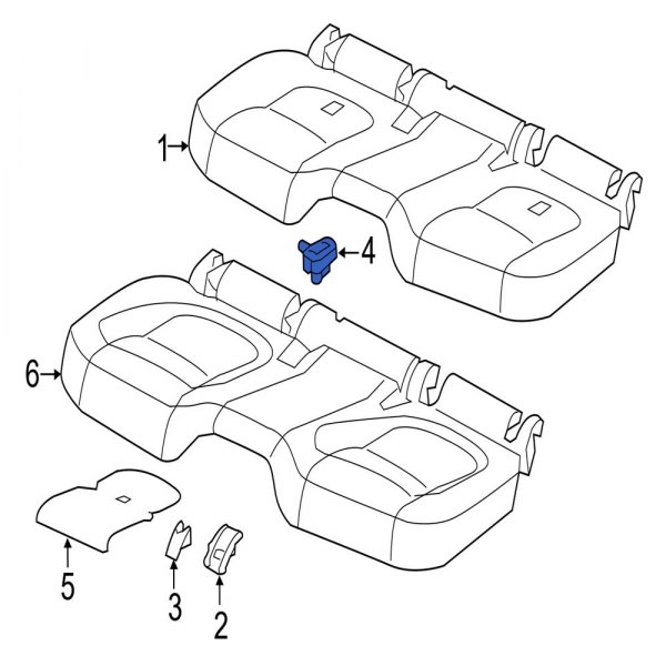 Seat Back Frame Bracket