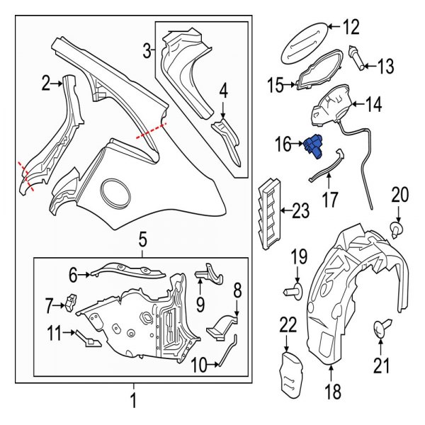 Fuel Filler Door Lock Actuator