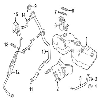 Jaguar OE - Fuel System Components
