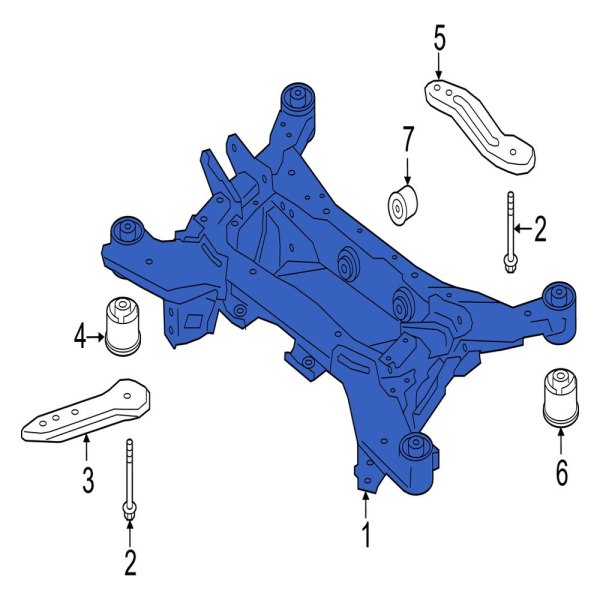 Suspension Subframe Crossmember