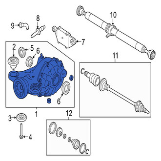 Jaguar OE - Front Differential