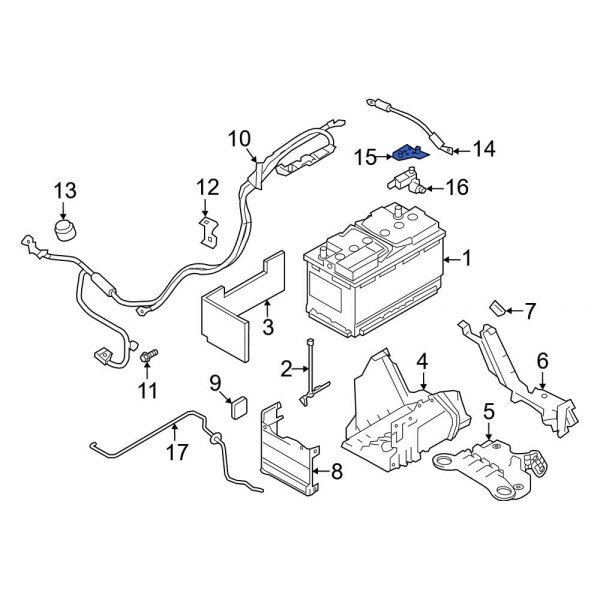 Battery Cable Terminal End