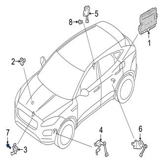 Jaguar OE - Suspension Ride Height Sensor Screw