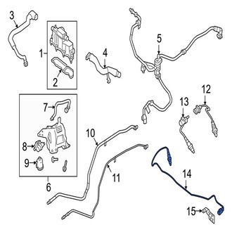 Jaguar OE - Rear Oxygen Sensor