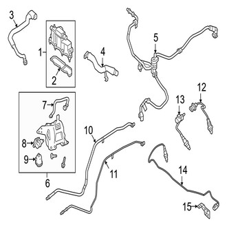 Jaguar OE - Emission System - Emission Components