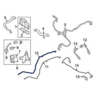 Jaguar OE - Evaporative Emissions System Lines