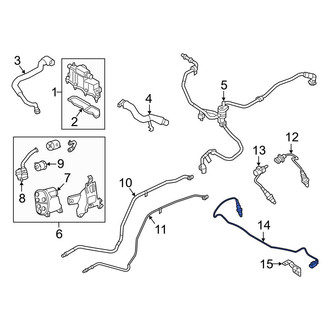 Jaguar OE - Rear Oxygen Sensor
