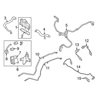 Jaguar OE - Emission System - Emission Components