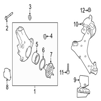 Jaguar OE - Front Suspension - Suspension Components