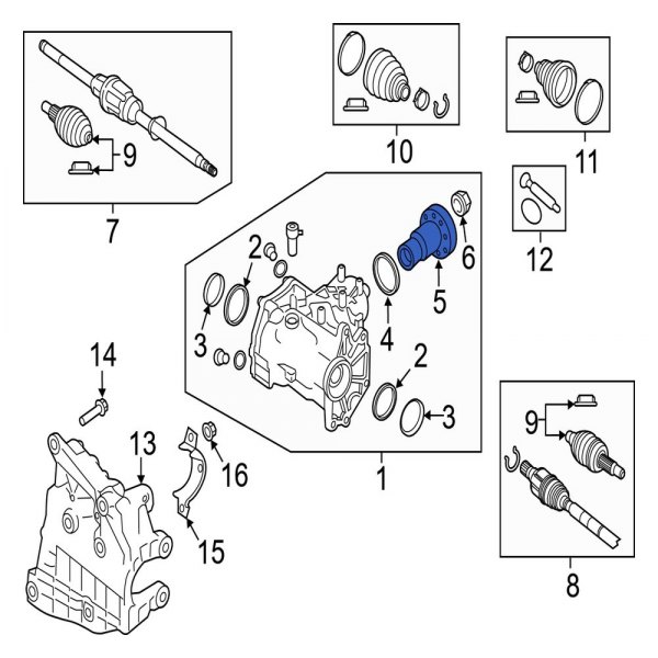 Drive Shaft Flange Yoke