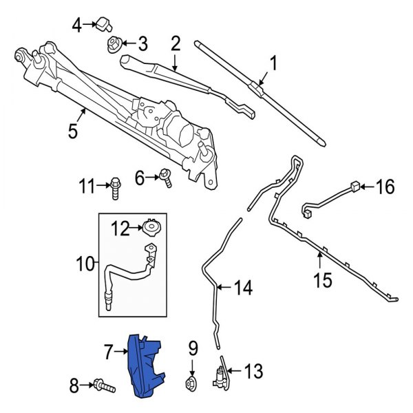 Washer Fluid Reservoir