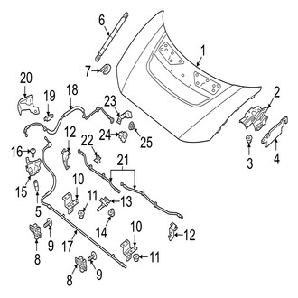 Jaguar OE - Hood & Components