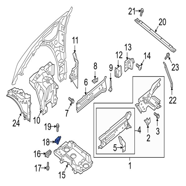 Body Support Bracket