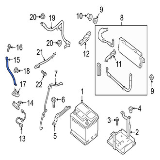 Jaguar OE - Battery Cable