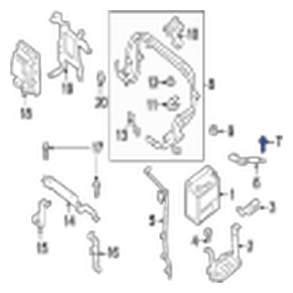 Battery Cable Bolt