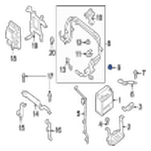 Battery Cable Nut