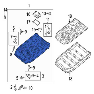 Jaguar OE - Drive Motor Battery Pack Assembly
