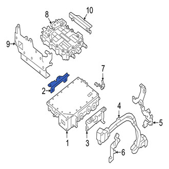 Jaguar OE - Right Drive Motor Inverter Bracket