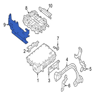 Jaguar OE - Front Hybrid Voltage Converter Bracket