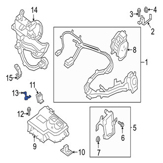 Jaguar OE - Body Electrical Ground Strap