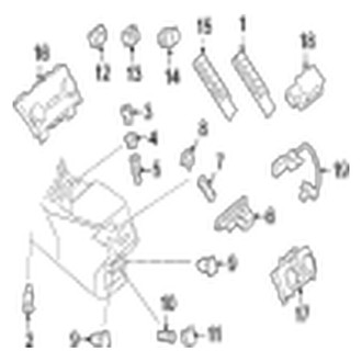 Jaguar OE - Console (Electrical Components)