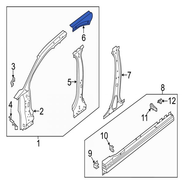 Body B-Pillar Extension