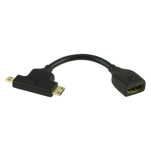Jasco® - GE HDMI to Mini and Micro HDMI Adapter