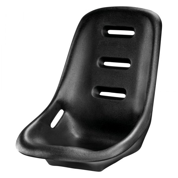 Jaz® - Pro Stock Black Polyethylene Low Back Seat