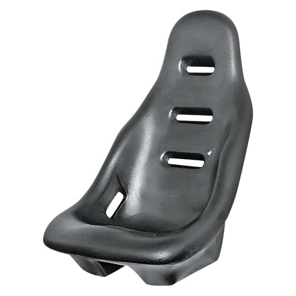 Jaz® - Pro Stock Black Polyethylene High Back Seat