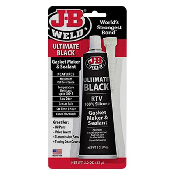 JB Weld® - Ultimate™ 3 oz. Black Gasket Maker and Sealant Silicone