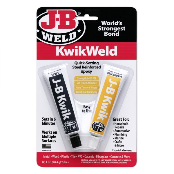 JB Weld® - KwikWeld™ Dark Gray Quick Setting Epoxy