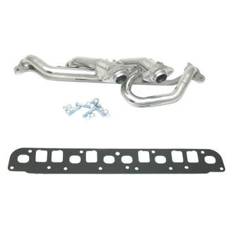 JBA® - Cat4ward Stainless Steel Silver Ceramic Coated Short Tube Exhaust Header