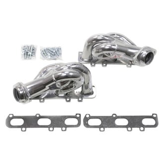 JBA® - Cat4ward Stainless Steel Silver Ceramic Coated Short Tube Exhaust Headers