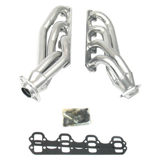 JBA® - Cat4ward Stainless Steel Silver Ceramic Coated Short Tube Exhaust Headers