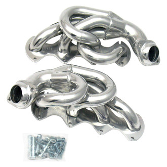 JBA® - Cat4ward Stainless Steel Silver Ceramic Coated Short Tube Exhaust Headers