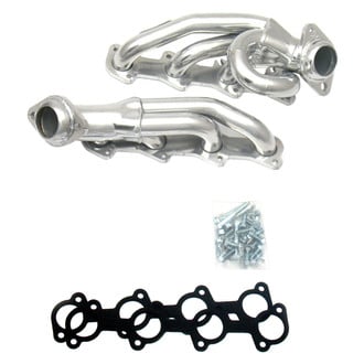 JBA® - Cat4ward Stainless Steel Silver Ceramic Coated Short Tube Exhaust Headers