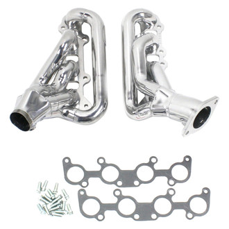 JBA® - Cat4ward Stainless Steel Silver Ceramic Coated Short Tube Exhaust Headers