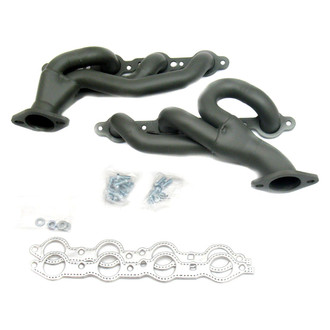 JBA® - Cat4ward Stainless Steel Silver Ceramic Coated Short Tube Exhaust Headers