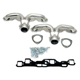 JBA® - Cat4ward Stainless Steel Silver Ceramic Coated Short Tube Exhaust Headers