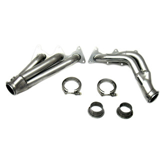 JBA® - Cat4ward Stainless Steel Silver Ceramic Coated Short Tube Exhaust Headers