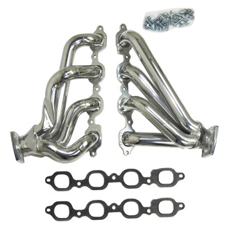 JBA® - Cat4ward Stainless Steel Silver Ceramic Coated Short Tube Exhaust Headers