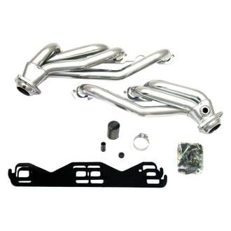 JBA® - Cat4ward Stainless Steel Silver Ceramic Coated Short Tube Exhaust Headers